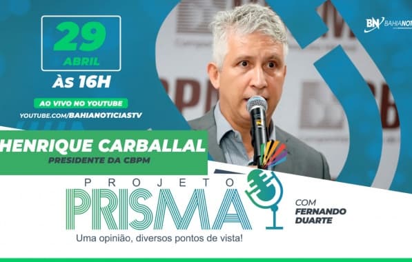 Projeto Prisma entrevista presidente da CBPM Henrique Carballal nesta segunda-feira
