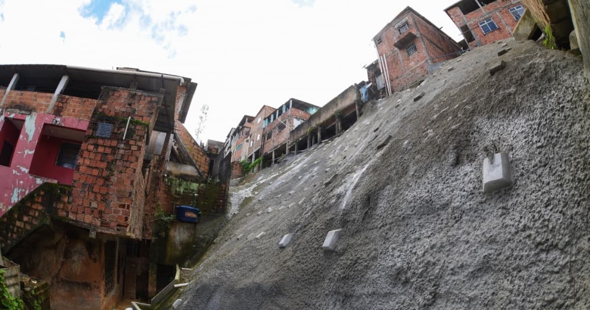 Prefeitura de Salvador inaugura duas contenções de encosta na Caixa D’Água