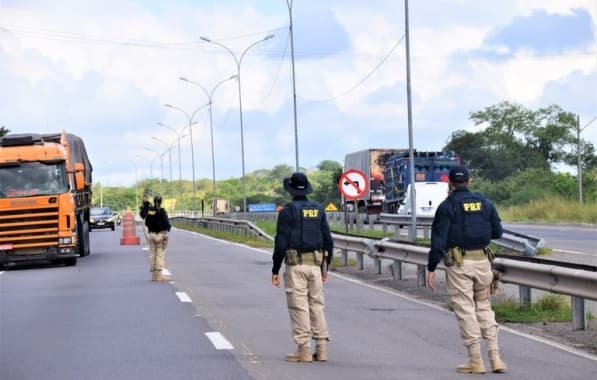 Número de acidentes durante Réveillon caiu 16% nas rodovias baianas, aponta balanço da PRF