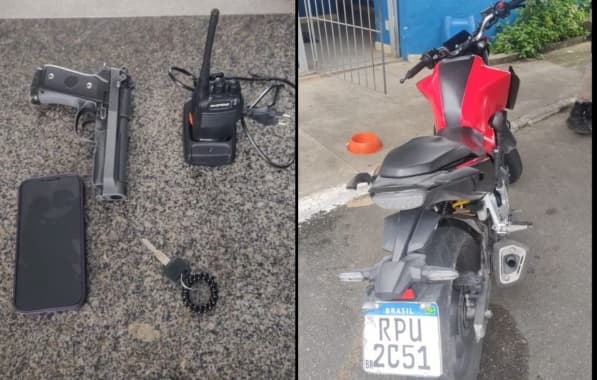 Em Simões Filho, PM recupera moto roubada