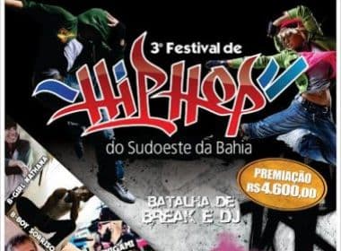 III Festival de Hip Hop do Sudoeste da Bahia abre inscrições nesta quarta