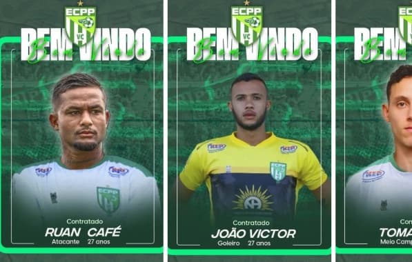 Vitória da Conquista contrata mais três jogadores para a Série B