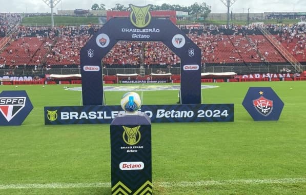 Confira as escalações de Vitória e São Paulo para o duelo pelo Campeonato Brasileiro