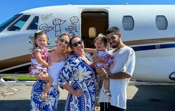 Virginia Fonseca desembarca com a família em Trancoso para celebrar aniversário da mãe