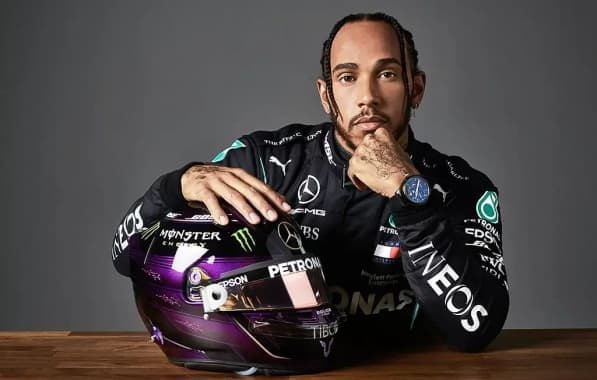Lewis Hamilton é visto aproveitando noite de festa em Trancoso