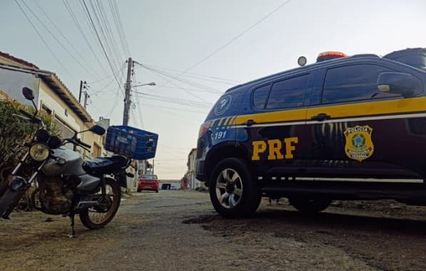 Condutor é preso com moto roubada há 13 anos; flagrante ocorreu no Sudoeste baiano