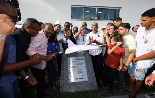 Governador Jerônimo Rodrigues inaugura obras de educação e abastecimento de água em Laje