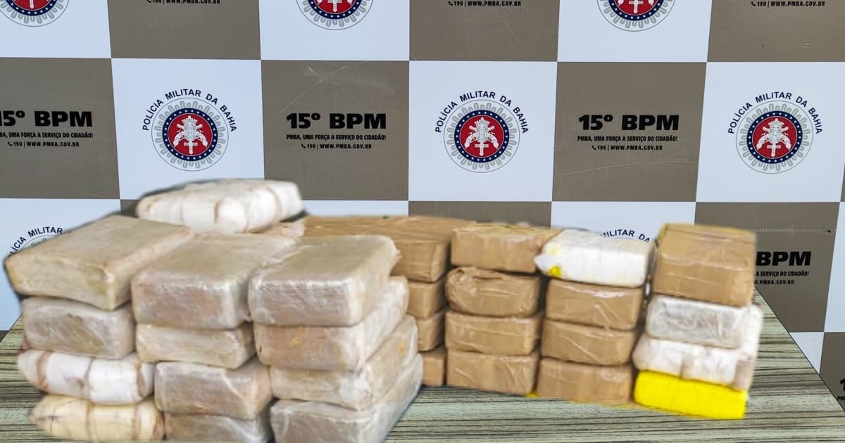 Policiais apreendem quase 40 kg de cocaína no Sul baiano 
