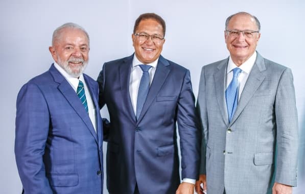 Prefeito Augusto Castro é recebido pelo presidente Lula e pelo vice, Geraldo Alckmin
