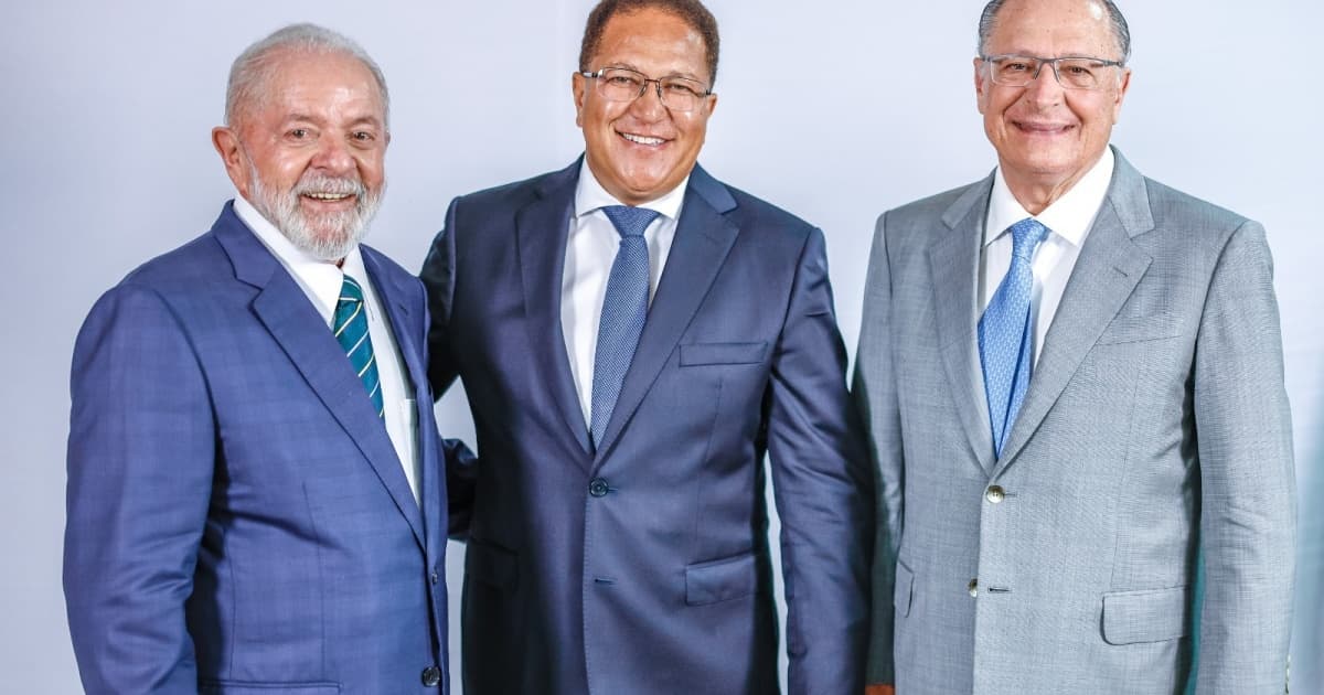 Prefeito Augusto Castro é recebido pelo presidente Lula e pelo vice, Geraldo Alckmin