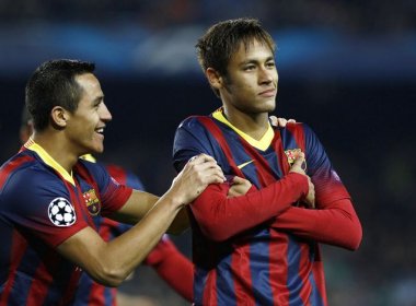 Neymar marca três vezes em goleada do Barça sobre o Celtic