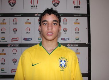 Meia do Vitória é novamente convocado para seleção sub-17
