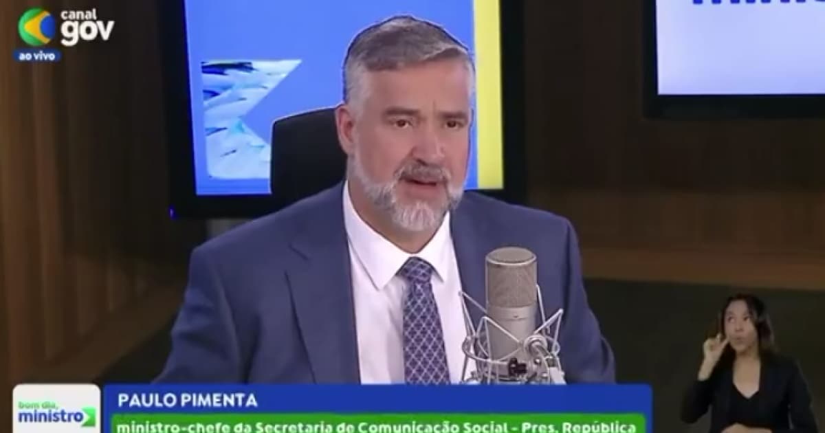 Ministro-chefe da Secretaria de Comunicação, Paulo Pimenta, que anunciou o adiamento das provas do CNU.