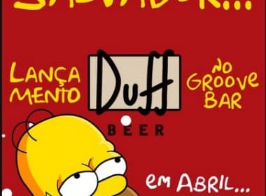 Groove Bar lança cerveja Duff, de Os Simpsons, em Salvador