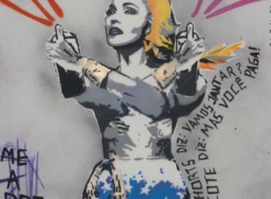 Obras de grafiteiros candidatas a capa de CD de Madonna estão em exposição em São Paulo