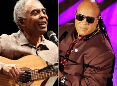 Venda de ingressos para show de Gilberto Gil e Stevie Wonder começa na tarde desta terça