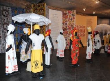 Exposição do Cortejo Afro ‘Carnaval Negro Baiano’ em cartaz no Solar Ferrão