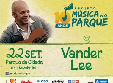 Vander Lee é próxima atração do Música no Parque