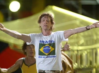 Mick Jagger tem fama de pé-frio reforçada na Copa do Brasil