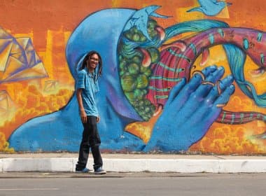 Projeto ‘Grande Área’ promove intercâmbio entre grafiteiros em Salvador