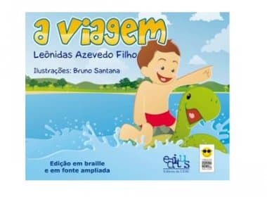 Editora da UESC lança livro infantil em Braille na bienal do livro de São Paulo