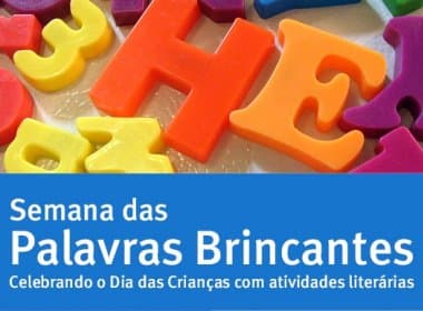 &#039;Semana das Palavras Brincantes&#039; aproxima crianças de literatura