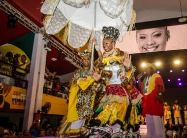 Último ensaio de pré-Carnaval do Ilê Aiyê conta com a participação da nova Deusa do Ébano