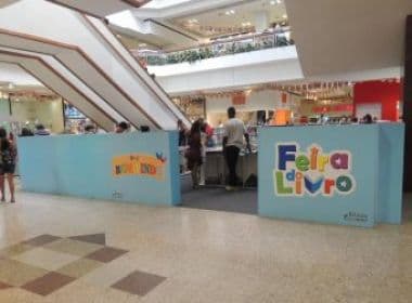 Feira de Livro em shopping de Salvador tem títulos a partir de R$ 3