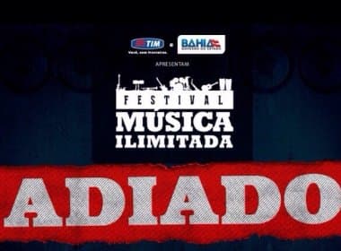 Festival da Música Ilimitada é adiado por causa das chuvas em Salvador