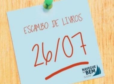 &#039;Escambo de Livros&#039; movimenta Dique do Tororó no próximo dia 26