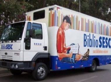 Biblioteca itinerante do Sesc  passa por cinco bairros de Salvador