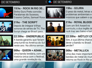 Rock in Rio divulga horários de shows realizados em setembro no Brasil 