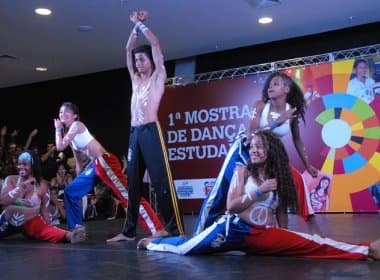 Estudantes da rede pública se apresentam em mostra de dança na Arena Fonte Nova