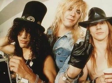 ‘Guns N’ Roses’ volta aos palcos com Axl Rose, Slash e Duff McKagan