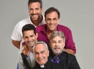 Atores globais apresentam comédia ‘Cinco Homens e um Segredo’ em Salvador
