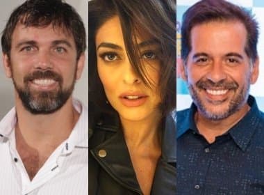 Juliana Paes, Marcelo Faria e Leandro Hassum gravam filme em Salvador