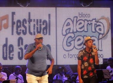 Final de 1º Festival de Samba do Bloco Alerta Geral é adiada