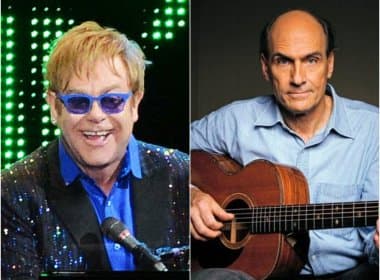 Elton John e James Taylor se apresentam em quatro capitais brasileiras em 2017