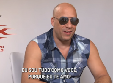 Youtuber Carol Moreira é assediada por Vin Diesel durante entrevista; veja vídeo