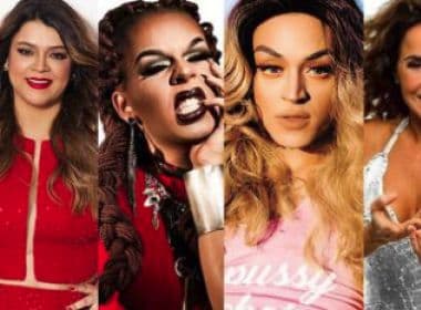 Sandy, Preta Gil, Daniela Mercury e Pabllo Vittar cantam ‘Filhos do Arco-íris’ no mês LGBT