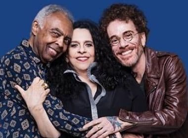 Gilberto Gil, Nando Reis e Gal Costa iniciam ensaios de projeto ‘Trinca de Ases’