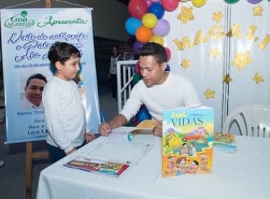 Autor baiano lança novo livro da Turma da Mônica com semana de autógrafos em Salvador