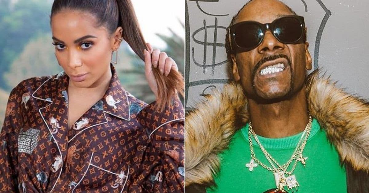 Snoop Dogg anuncia parceria musical com Anitta: 'Vamos ter um hit!'