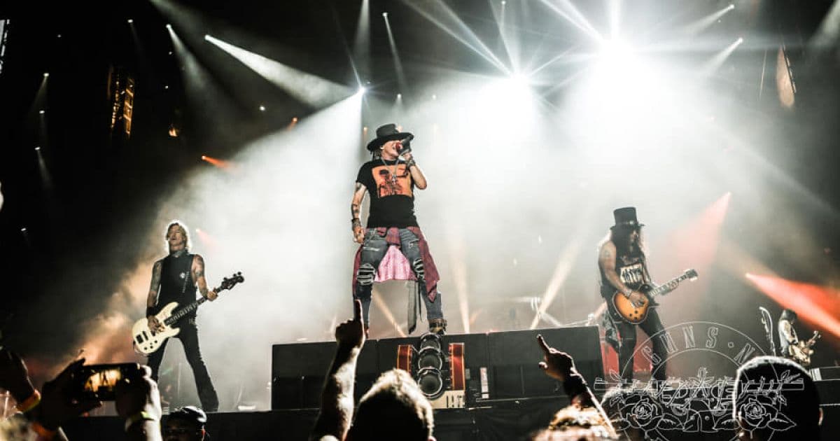 Baixista da formação clássica confirma novo disco de inéditas do Guns N' Roses
