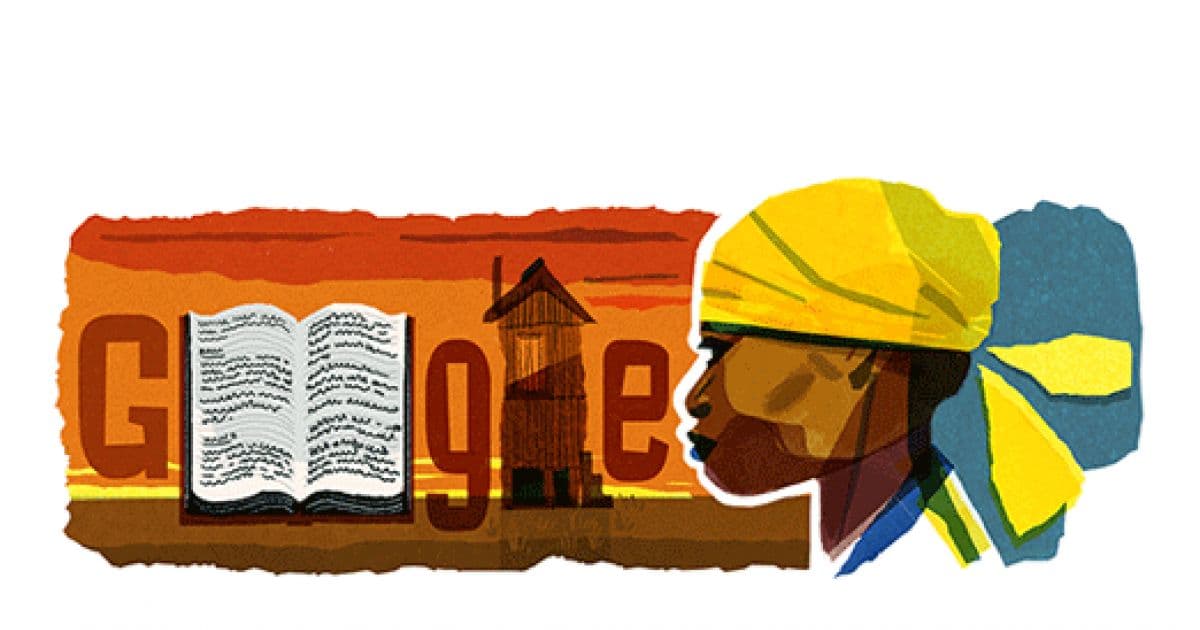 Doodle do Google homenageia 105º aniversário de Carolina de Jesus