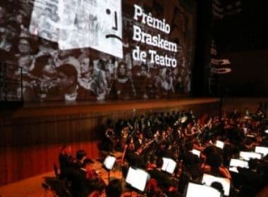 TVE exibe Prêmio Braskem de Teatro ao vivo nesta quarta