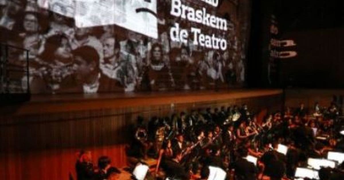 TVE exibe Prêmio Braskem de Teatro ao vivo nesta quarta