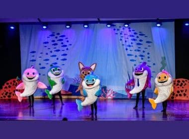 Teatro Jorge Amado recebe espetáculo infantil 'Baby Shark' neste fim de semana