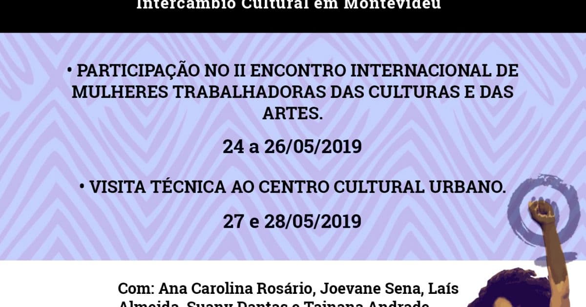 Baianas participam de Encontro de Mulheres Trabalhadoras das Culturas no Uruguai 
