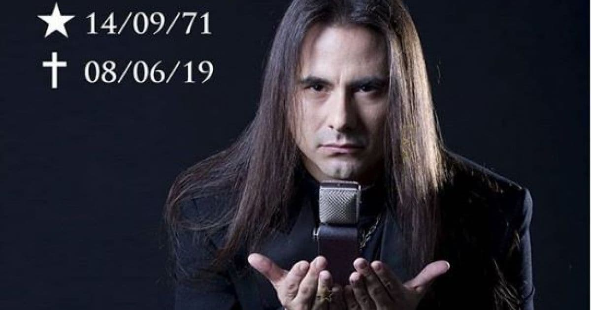 Morre Andre Matos, ex-vocalista e fundador do Angra, aos 47 anos